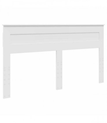 vidaXL Headboard White Engineered wood
