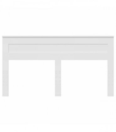 vidaXL Headboard White Engineered wood