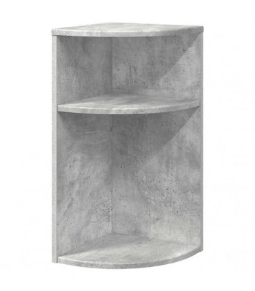 vidaXL End Table Concrete Grey 29.6 x 29.6 x 60 cm Engineered Wood