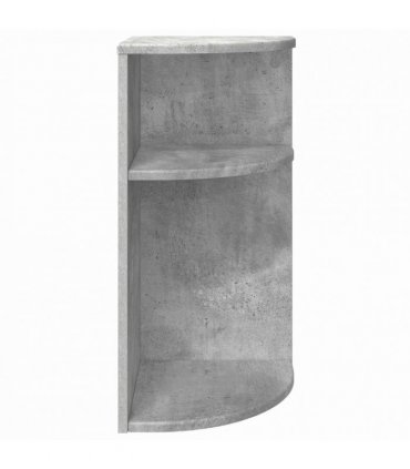 vidaXL End Table Concrete Grey 29.6 x 29.6 x 60 cm Engineered Wood