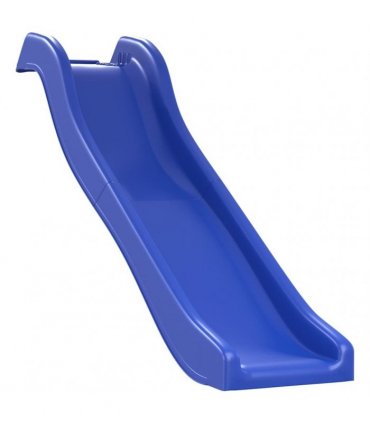 vidaXL Play Slide Blue 175x38x23 cm Polypropylene