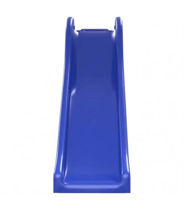 vidaXL Play Slide Blue 175x38x23 cm Polypropylene