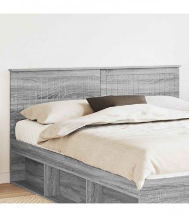 vidaXL Headboard Grey Sonoma Engineered wood