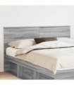 vidaXL Headboard Grey Sonoma Engineered wood