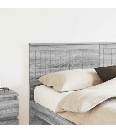 vidaXL Headboard Grey Sonoma Engineered wood