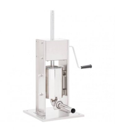 vidaXL Manual Sausage Stuffer Silver 3 L Stainless Steel