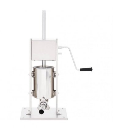 vidaXL Manual Sausage Stuffer Silver 3 L Stainless Steel