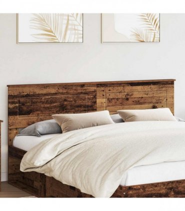 vidaXL Headboard Old Wood Engineered wood