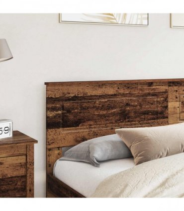 vidaXL Headboard Old Wood Engineered wood
