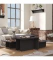 vidaXL Coffee Table | Set of 2 | Grey | Engineered wood | Medium | Coffee Table