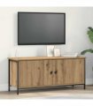 vidaXL TV Cabinet Artisan Oak 100 x 35 x 45 cm Engineered Wood