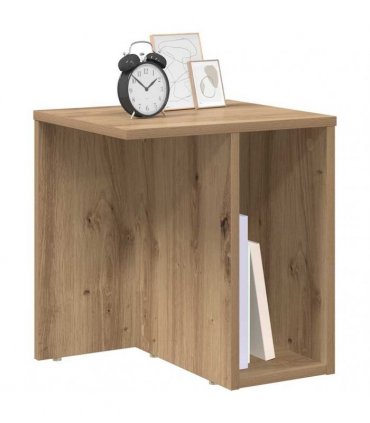 vidaXL End Table 2 pcs Artisan Oak 37 x 32 x 40 cm Engineered Wood