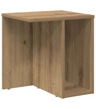vidaXL End Table 2 pcs Artisan Oak 37 x 32 x 40 cm Engineered Wood