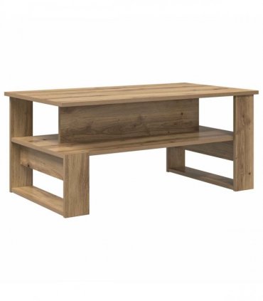 vidaXL Coffee Table Artisan Oak 90 x 50 x 40 cm Engineered Wood