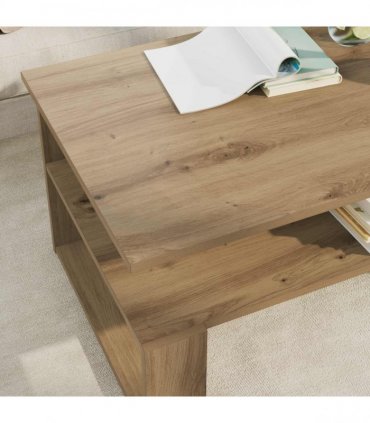 vidaXL Coffee Table Artisan Oak 90 x 50 x 40 cm Engineered Wood