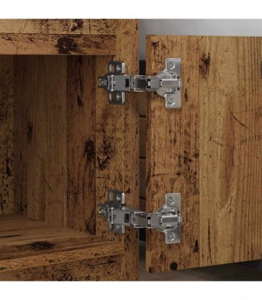 vidaXL Hinge 126 pcs Nickel 139 x 64.1 x 10 mm Iron