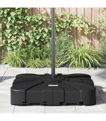 vidaXL Cantilever Umbrella Base Black 86 x 86 x 19 cm