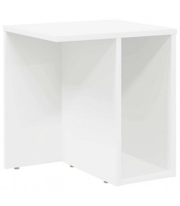 vidaXL End Table 2 pcs White 37 x 32 x 40 cm Engineered Wood