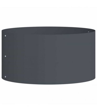 vidaXL Planter Ring 5 pcs Anthracite 40 x 40 x 20 cm Cold-rolled Steel