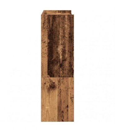 vidaXL Shoe Rack Old Wood 60x25x81 cm Engineered Wood