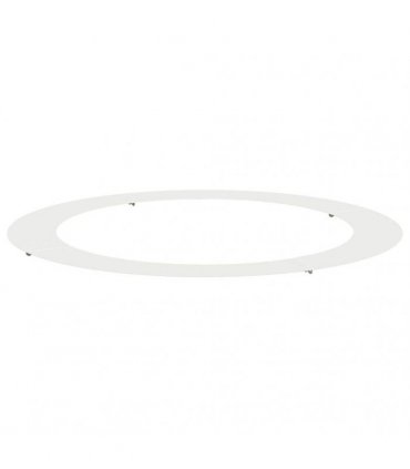 vidaXL suitable for Flat Tree Ring White Ø90 / 120 cm Steel