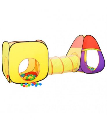 vidaXL Children Play Tent Multicolour 255x80x100 cm