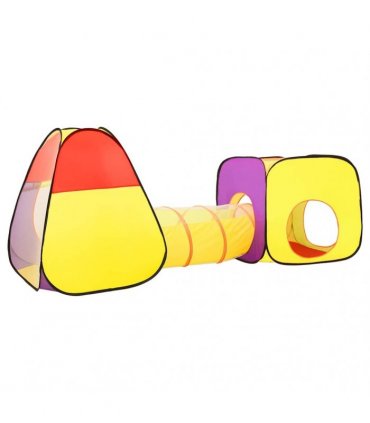 vidaXL Children Play Tent Multicolour 255x80x100 cm