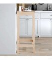 vidaXL Bar Table 50x50x110 cm Solid Wood Pine