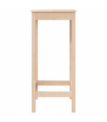 vidaXL Bar Table 50x50x110 cm Solid Wood Pine