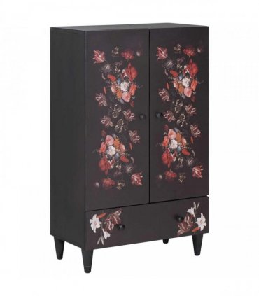 vidaXL Storage Cabinets with Drawer Multicolour 60 x 33.5 x 100 cm