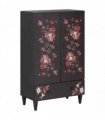 vidaXL Storage Cabinets with Drawer Multicolour 60 x 33.5 x 100 cm