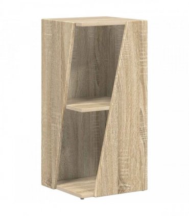 vidaXL Side Shelf Sonoma Oak 33 x 32 x 70.5 cm Engineered Wood