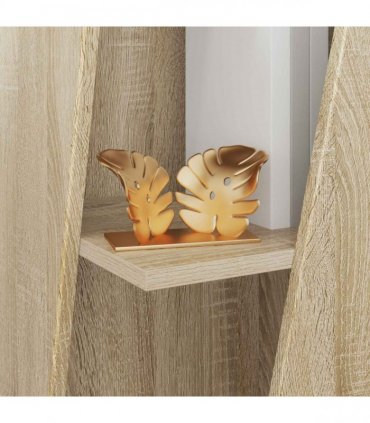 vidaXL Side Shelf Sonoma Oak 33 x 32 x 70.5 cm Engineered Wood
