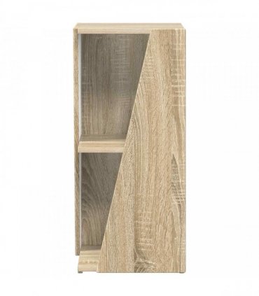 vidaXL Side Shelf Sonoma Oak 33 x 32 x 70.5 cm Engineered Wood