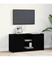 vidaXL TV Units Black 100 x 34 x 50 cm Engineered wood