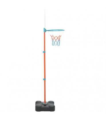 vidaXL Portable Basketball Play Set Adjustable 109-141 cm