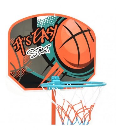 vidaXL Portable Basketball Play Set Adjustable 109-141 cm