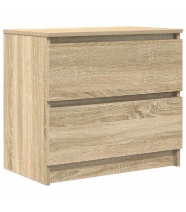 vidaXL TV Cabinet Sonoma Oak 60x35x54 cm Engineered Wood