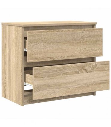 vidaXL TV Cabinet Sonoma Oak 60x35x54 cm Engineered Wood