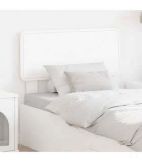 vidaXL Headboard White Engineered wood