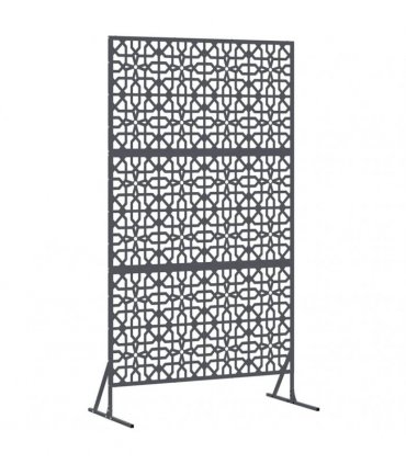 vidaXL Privacy Screen 100 x 50 x 180 cm Steel Anthracite