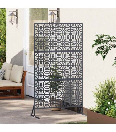 vidaXL Privacy Screen 100 x 50 x 180 cm Steel Anthracite