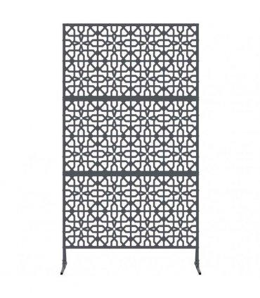 vidaXL Privacy Screen 100 x 50 x 180 cm Steel Anthracite