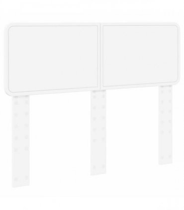 vidaXL Headboard White Engineered wood
