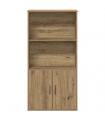 vidaXL Bookcase Artisan Oak 60x24x120 cm Engineered Wood