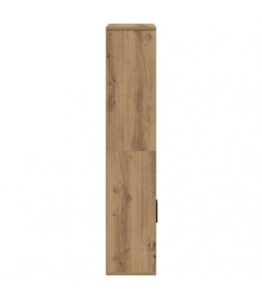 vidaXL Bookcase Artisan Oak 60x24x120 cm Engineered Wood