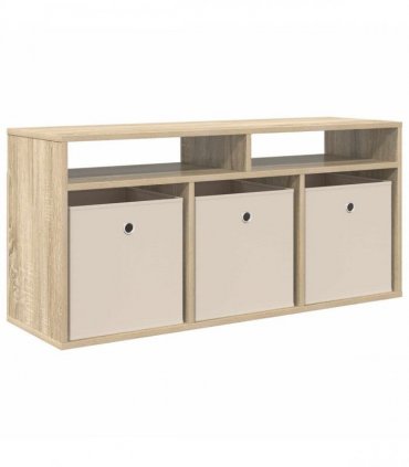vidaXL Lowboard with Drawer Sonoma Oak 102 x 32 x 48.5 cm