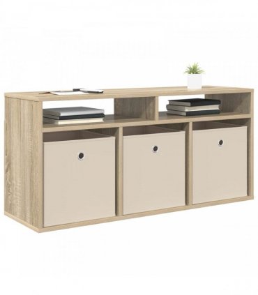 vidaXL Lowboard with Drawer Sonoma Oak 102 x 32 x 48.5 cm