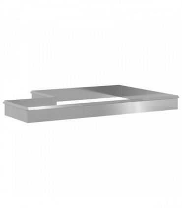 vidaXL Snail Fences 16 pcs Silver Galvanised Steel