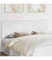 vidaXL Headboard White 100 cm Engineered Wood